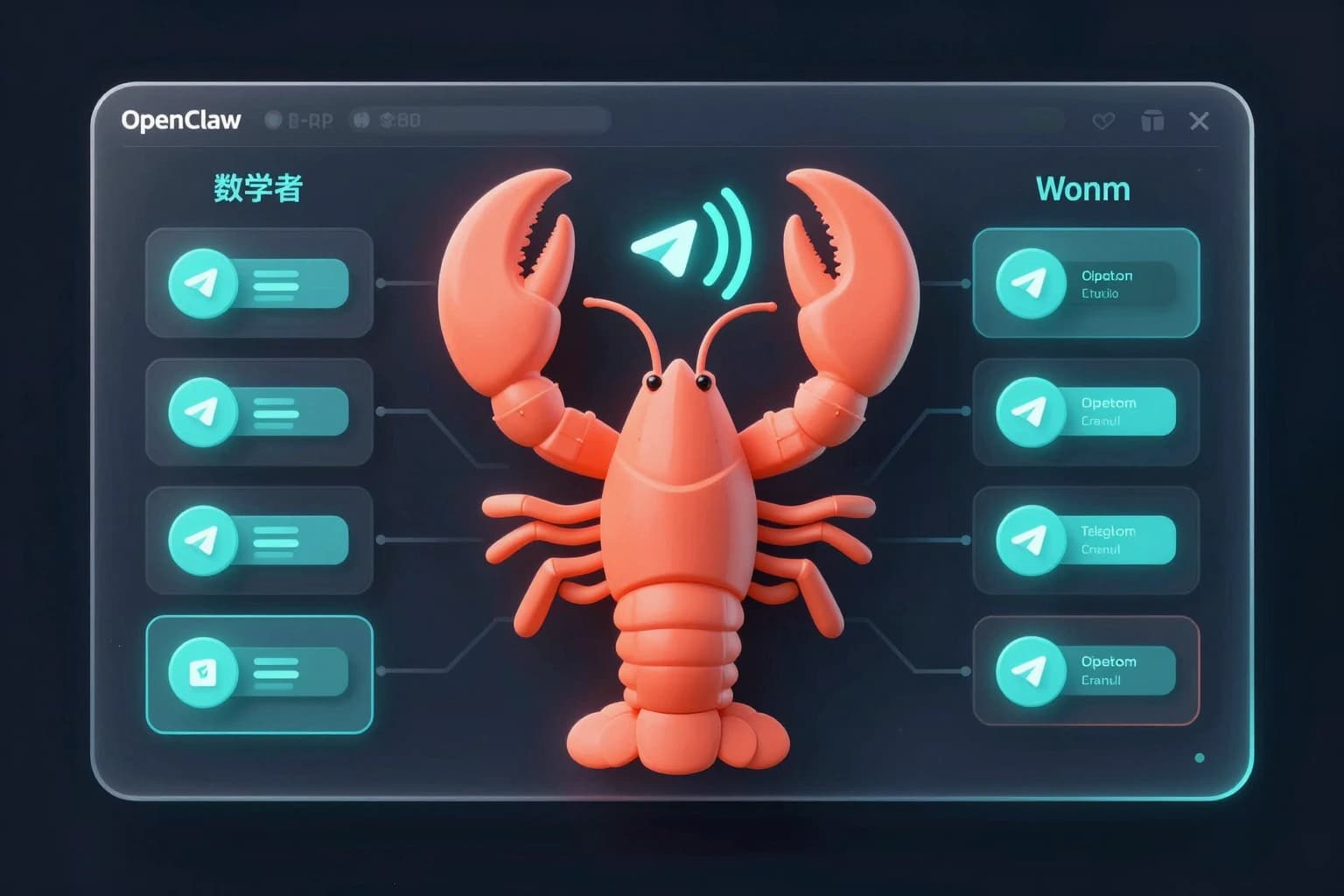 A premium deploy studio visual with model and channel orchestration