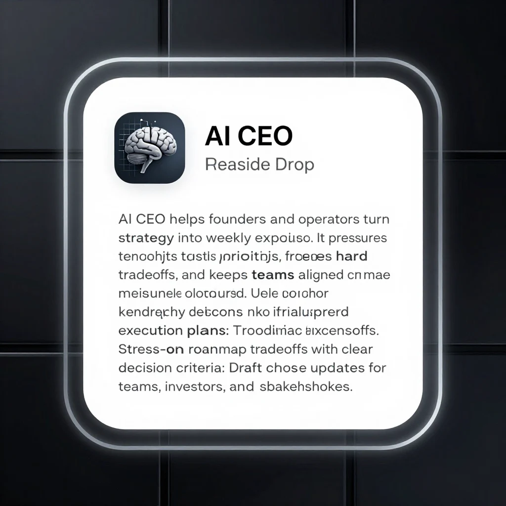 AI CEO icon